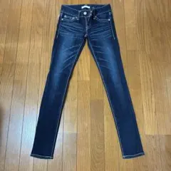 試着のみ moussy マウジー スキニーデニム