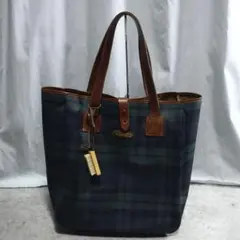【美品】RALPH LAUREN トートバッグ PVC 大容量 A4収納可
