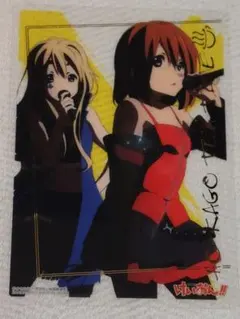 けいおん ジャンボカードダス 1枚