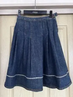 TO BE CHICデニムフレアスカート