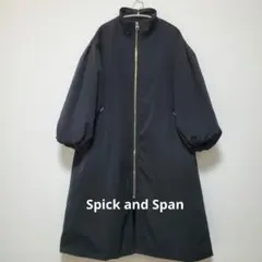 Spick and Span 中綿袖ボリュームコート ブラック 36 - メルカリ