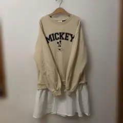 ZARA kids ザラキッズ　152 150 ワンピース　トレーナー　ミッキー