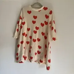 MARK'S HOGAN ハート柄ワンピース