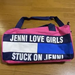 JENNI ピンク ネイビー バッグのサムネイル