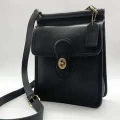 オールドコーチ　ウィリス　ショルダーバッグ　2way グラブタンレザー　ネイビー