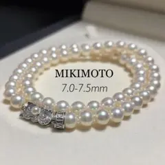 最大8.5mm✨ミキモト テリ最強 あこや真珠 パール ネックレス SILVER