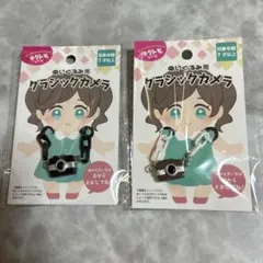 キャンドゥ ミニミニチャーム ぬいぐるみ用 クラッシックカメラ2種セット ぬい活