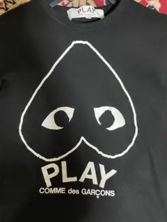 PLAY COMME des GARÇONS レア逆さハートロゴ Tシャツ XSのサムネイル
