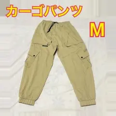新品未使用 薄手 カーゴパンツ ジョガーパンツ カーキ M