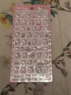 国内正規品　ボンボンドロップシール　ミニ　キティ　ピンクキティ