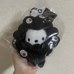 EXPO2025 サンリオ 黒 ミャクミャク キティ カラビナ付き ぬいぐるみ