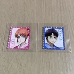 新劇場版 銀魂 吉原大炎上 ランダムアクリルステッカー 神楽&志村新八