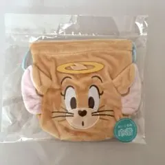 トムとジェリー ぬいぐるみ巾着 天使ジェリー　ジェリー　巾着　巾着袋