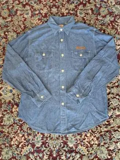 sugar cane デニムシャツ