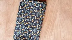 リバティプリント　cherry drop ハギレ