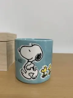 スヌーピー 木箱入りマグカップ