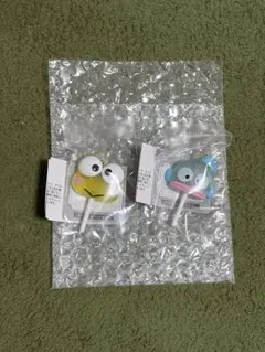 サンリオ　カラフルキャンディチャーム　けろけろけろっぴ　ハンギョドン