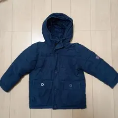 Gap ネイビー 中綿コート フード付き