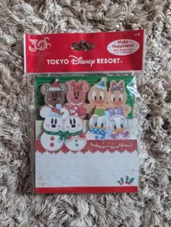 新品未開封☆東京ディズニーリゾート クリスマスメモ用紙