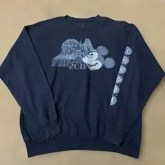 アメリカアナハイム　ディズニーランドリゾート　ミッキーマウス　スウェット　L