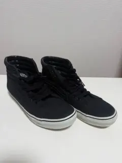 Vans バンズ Sk8-Hi スケハイ ハイカット 黒×白 27.5cm 中古