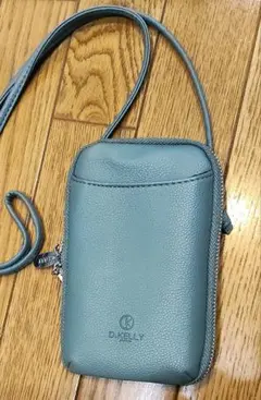 D.KELLY ディーケリー　ショルダーバッグ　ブルー