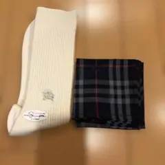 バーバリー❣️ハンカチ、靴下セット