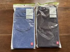 ユニクロ　ベビー　レギンス7分丈　レギュラーフィット　100㎝　2点セット