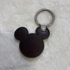 ★東京ディズニーリゾート ミッキーマウス レザーキーホルダー