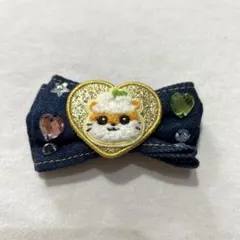 サンリオ コロコロクリリン デニムワッペン ヘアクリップ ヘアクリップ