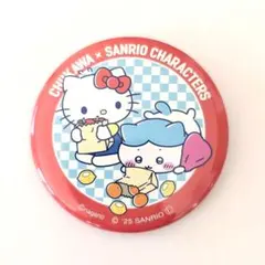 ハチワレ キティ / ちいかわ×サンリオスーパーマーケットな缶バッジ