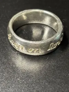 メッセージ刻印 シルバー950リング 指輪（21号） - メルカリ