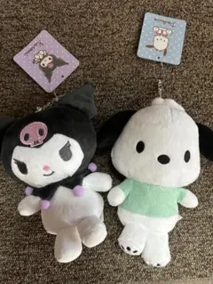 サンリオ　マスコットポーチ　クロミ&ポチャッコ