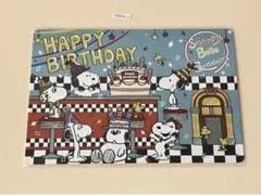 スヌーピー Happy Birthday ブリキ看板 インテリア