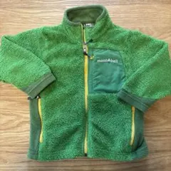 mont-bell グリーン フリースジャケット　90サイズ