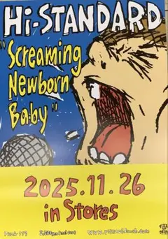 Hi-STANDARD Screaming Newborn Baby ポスター