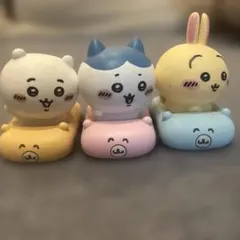 ちいかわフレンズ　ちいかわ　うさぎ　ハチワレ　クルマブーイのサムネイル