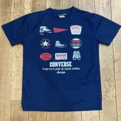 Z32 CONVERSE ネイビー サイズ160 キッズ Tシャツ