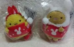 すみっコぐらし　とんかつ　えびふらいのしっぽ　てのりぬいぐるみ☆雪見だいふく