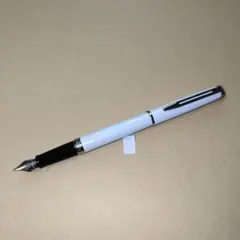 waterman ウォーターマン　メトロポリタン万年筆　白　Fニブ コンバータ付のサムネイル