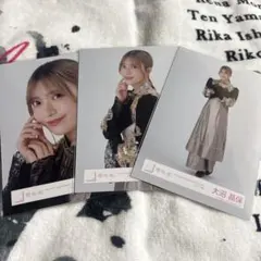 櫻坂46 生写真 大沼晶保 4thアニラライブ衣装 セミコンプ まとめ売り