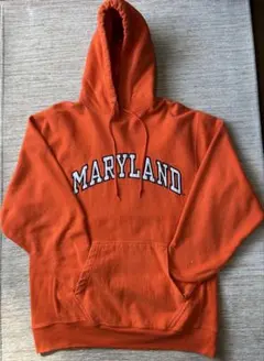 00s MARYLAND カレッジロゴ リバースウィーブタイプ パーカー