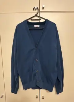 GLOBAL WORK 青 カーディガン Lサイズ