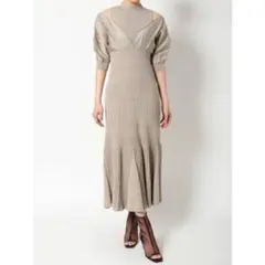 【美品】MERCURYDUO ニットワンピース