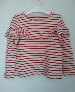 ボーダーカットソー 120