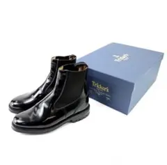 sulvam × Tricker's サイドゴアブーツ ブラックのサムネイル