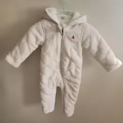 babyGap ライトピンク ロンパースカバーオール 70cm　防寒着　ボア