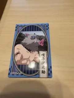 鬼滅の刃　嘴平伊之助スクエア缶バッジ