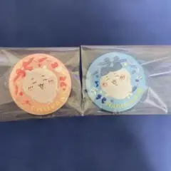 ちいかわ 刺繍缶バッジビスケット2 ちいかわ＆ハチワレ2個セット