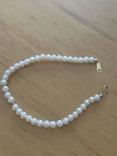 AU750（18金)ハートチャーム 二連ブレスレット Double Chain - メルカリ
